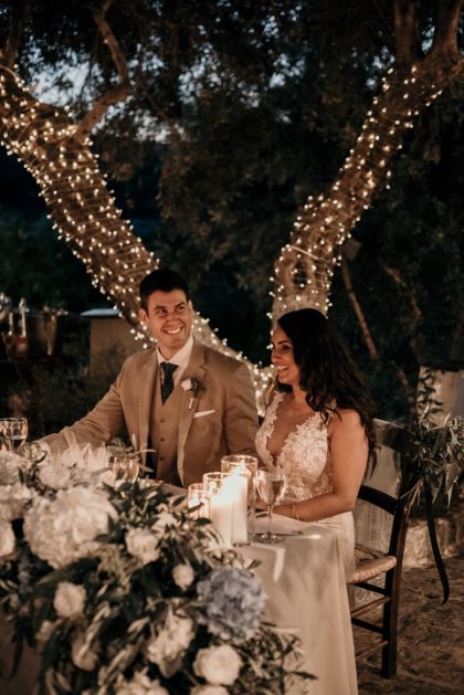 Picture-perfect Greek Orthodox wedding at enchanting rustic private estate